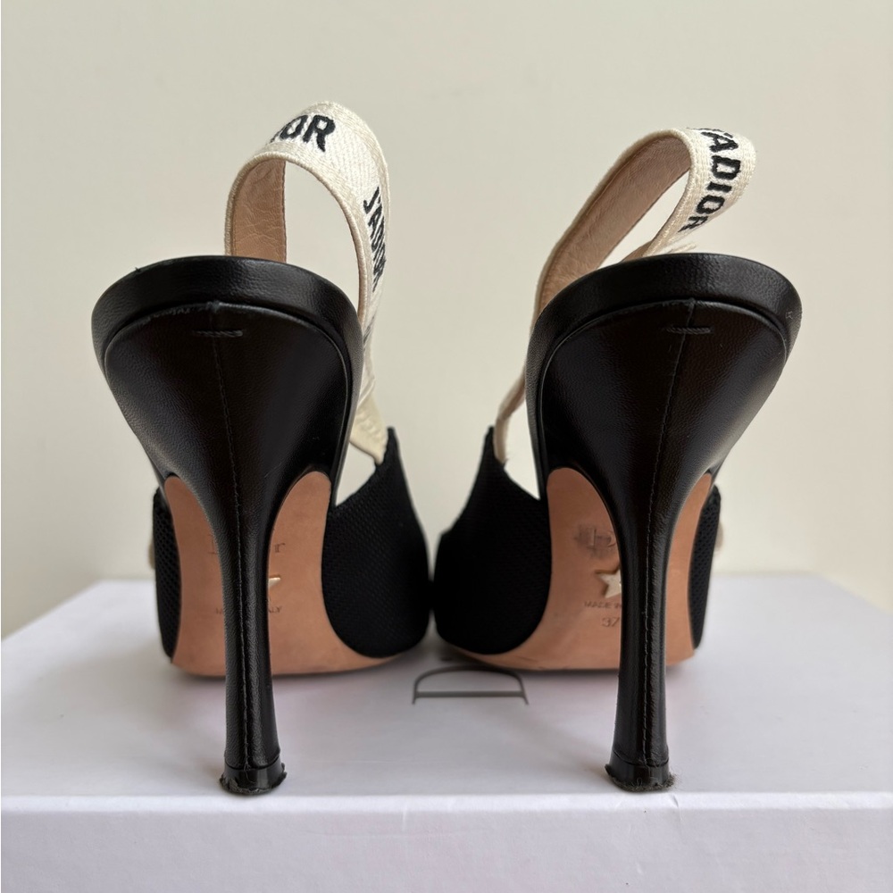 Dior Ribbon Slingback Heels - Picture 4 of 9